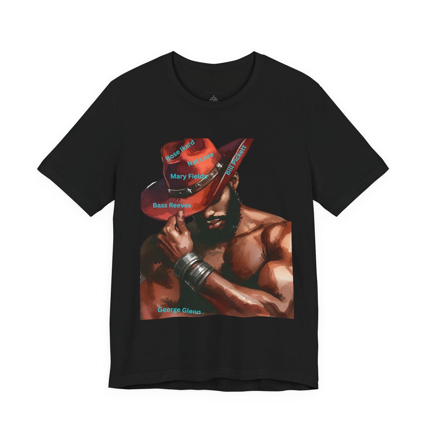 The Black Cowboys : Unisex Jersey Short Sleeve Tee