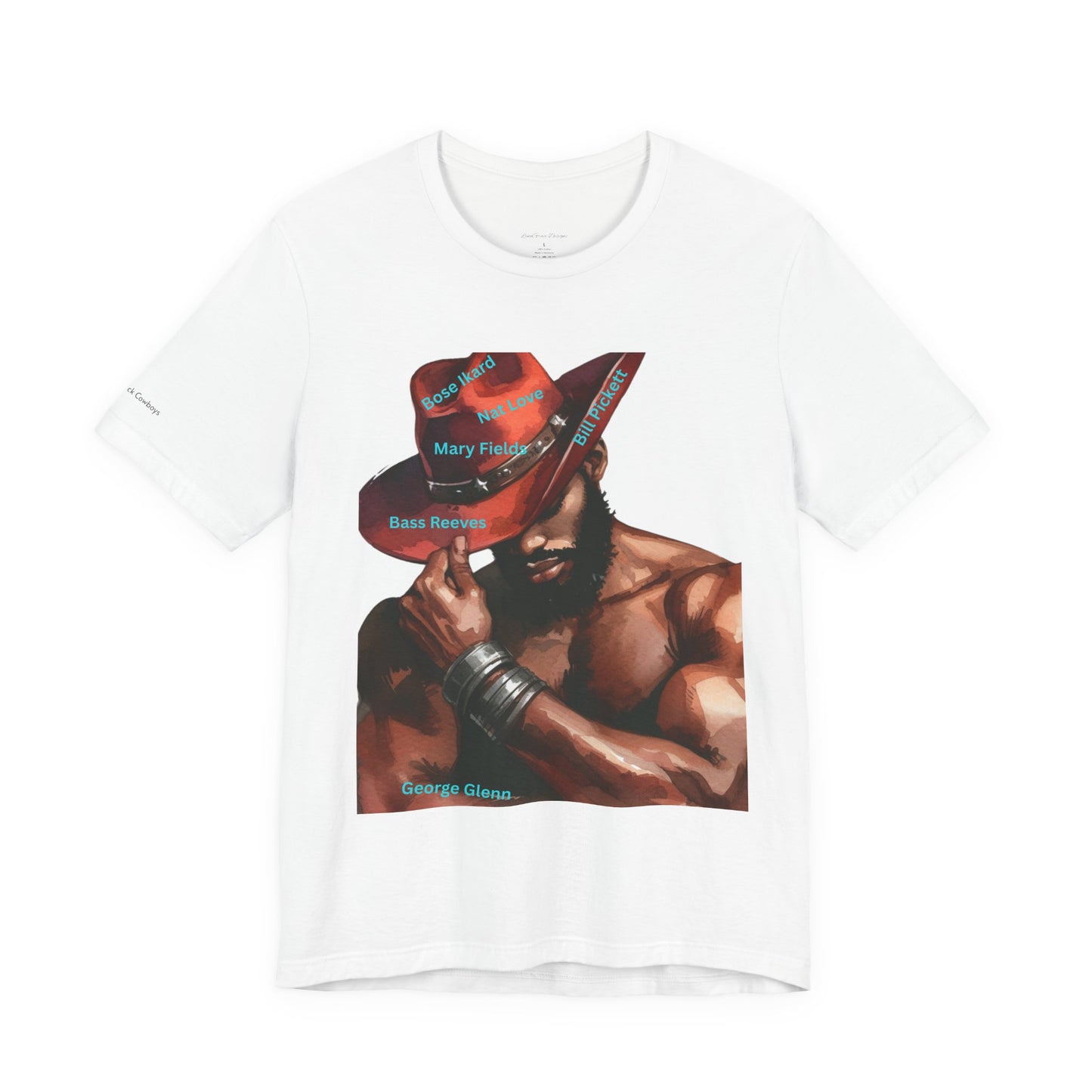 The Black Cowboys : Unisex Jersey Short Sleeve Tee