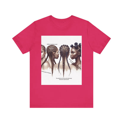 Braided Paths to Freedom Tee: Celebrating Hair Diversity