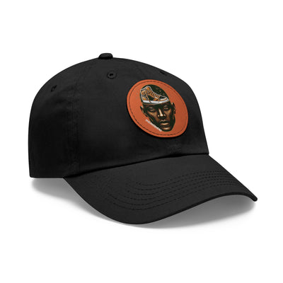 Sneakerhead Hat with Leather Patch (Round)