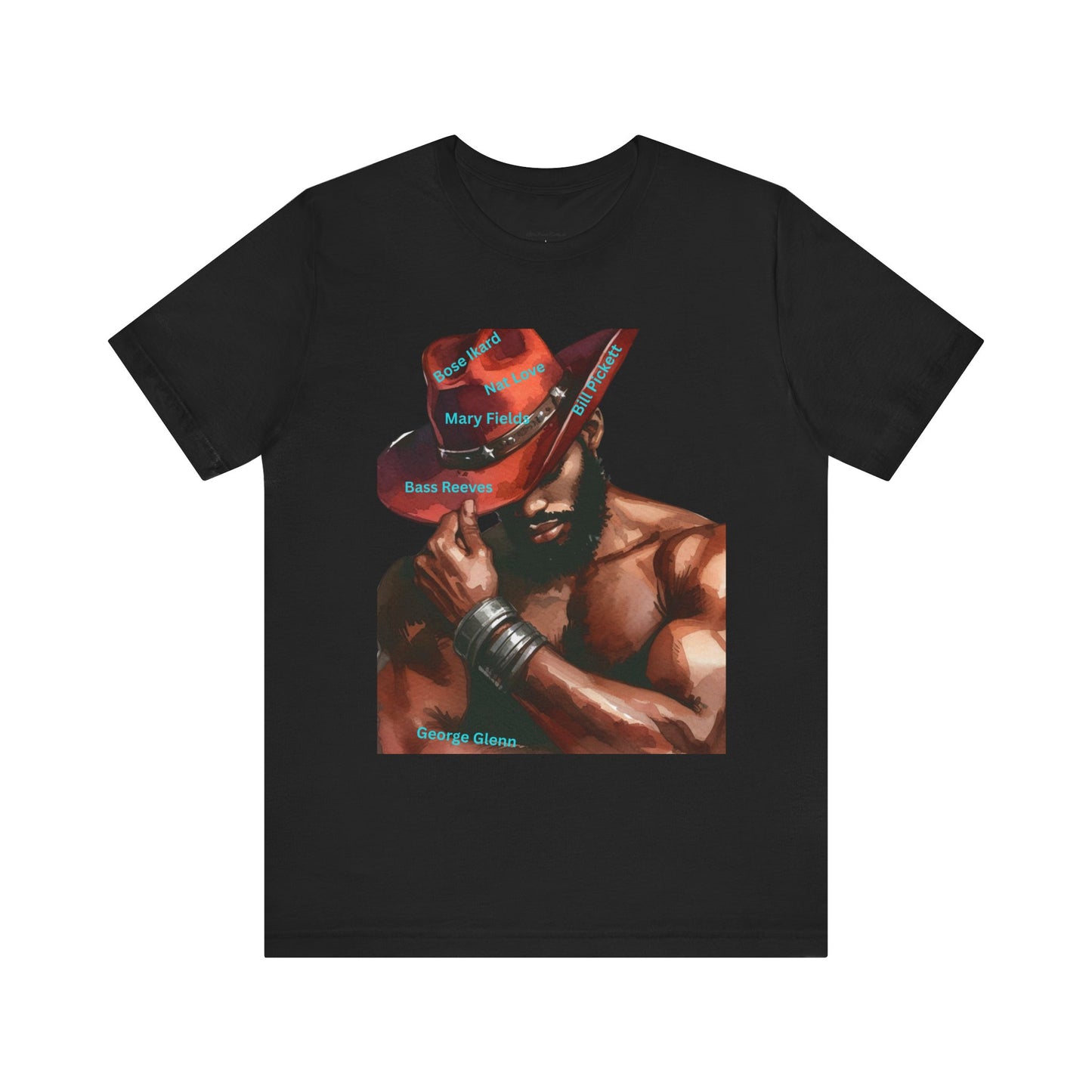 The Black Cowboys : Unisex Jersey Short Sleeve Tee