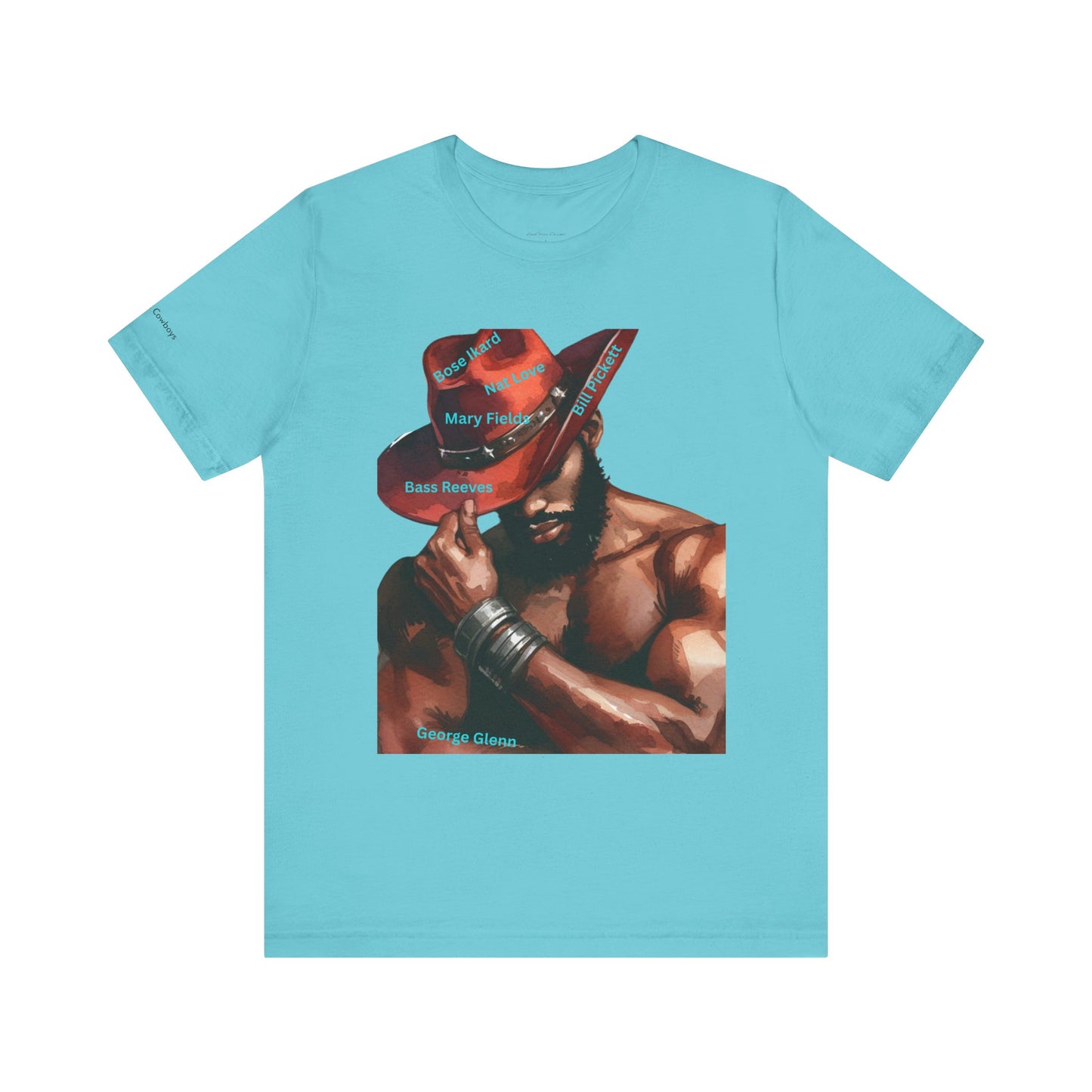 The Black Cowboys : Unisex Jersey Short Sleeve Tee