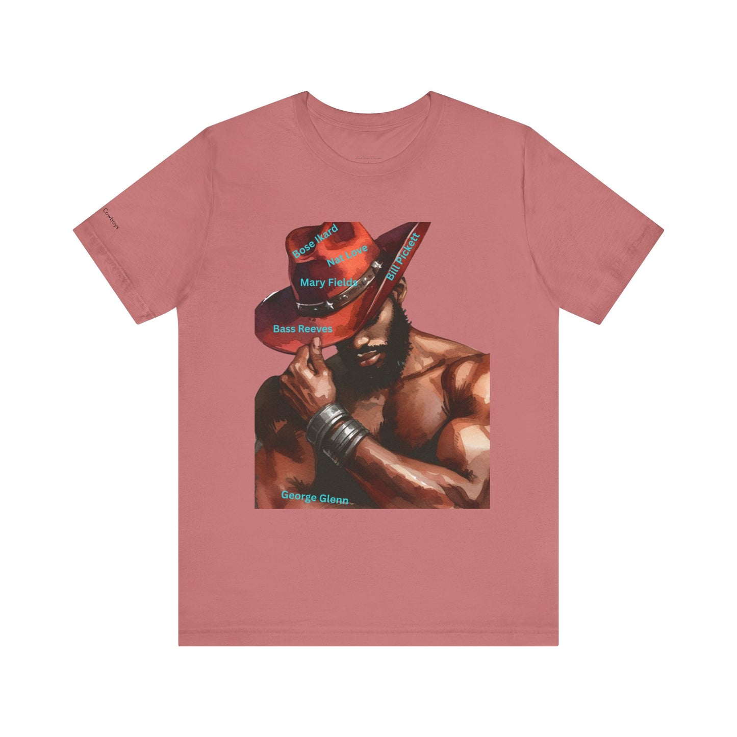 The Black Cowboys : Unisex Jersey Short Sleeve Tee