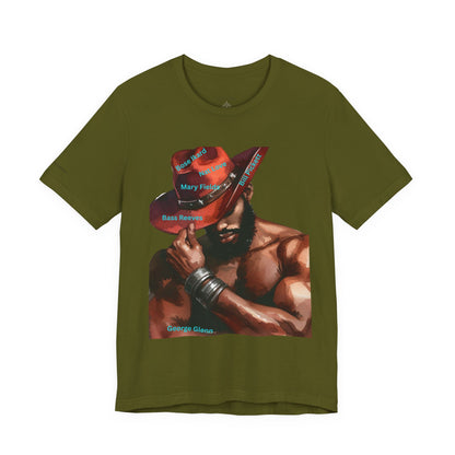 The Black Cowboys : Unisex Jersey Short Sleeve Tee