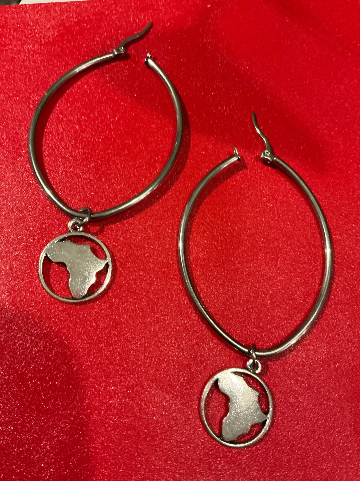 Custom Charm Hoops