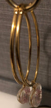 Heart Oval Hoop Earrings - LenaGrace Designs