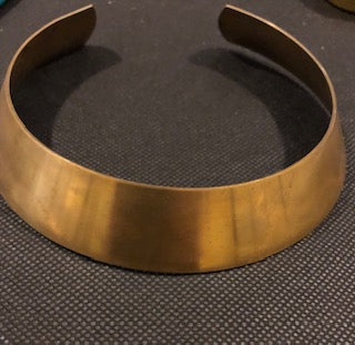 Hona's Brass Collar Necklace - LenaGrace Designs