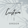 Custom Order _ Sterling Silver Necklace